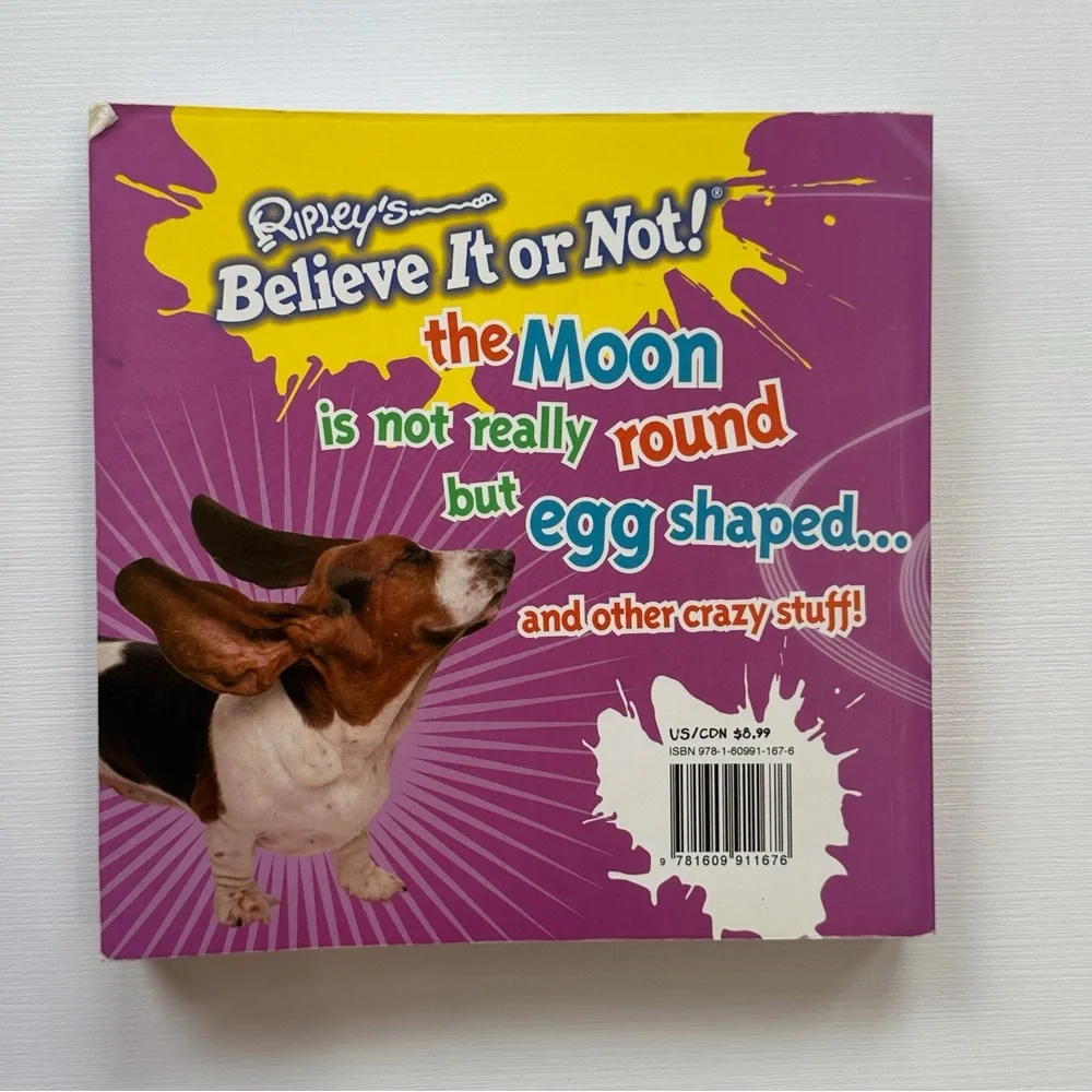 Ripley’s Believe It Or Not‎ fun fact & silly stories kids book
